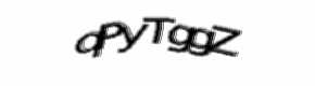 Security check image, please type the characters shown