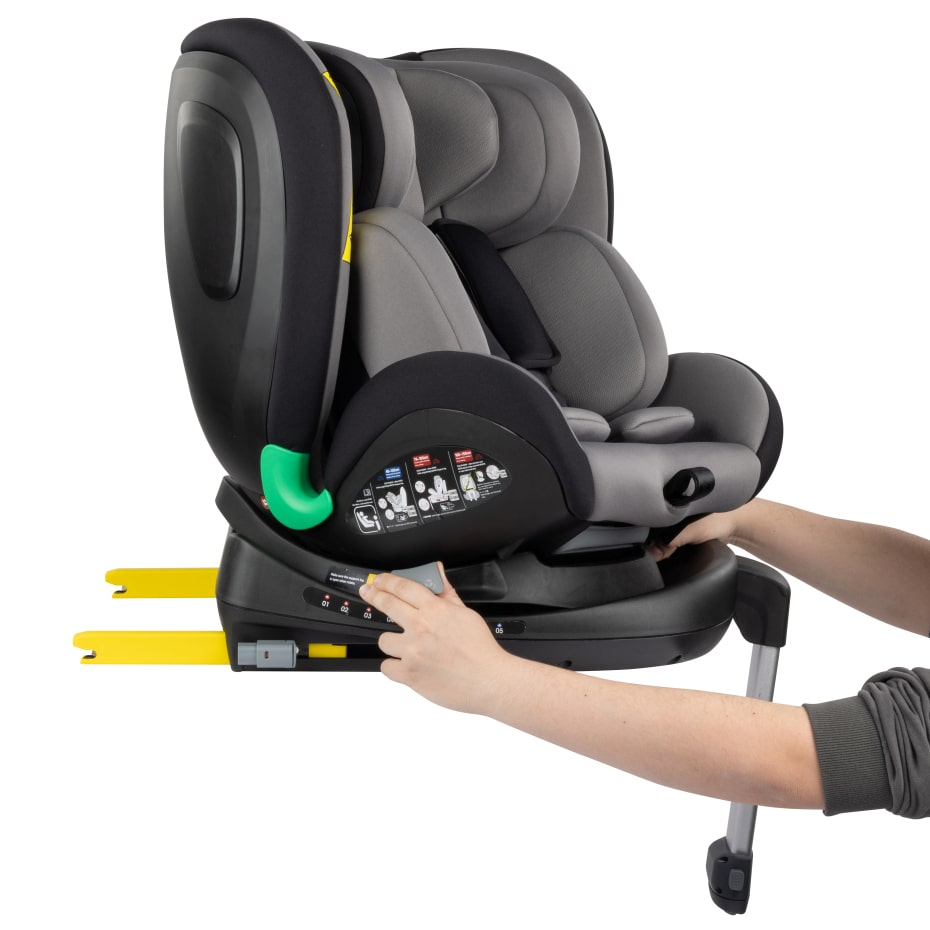 Seggiolino Auto Bebeconfort EvolveFix I-Size 360° - Gruppo 0-12 Anni ISOFIX - Foto 9