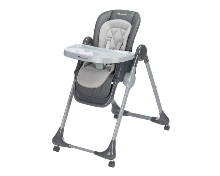 2792130210_2024_bebeconfort_homeequipment_highchair_olea_grey_tintedgraphite_3qrtleft